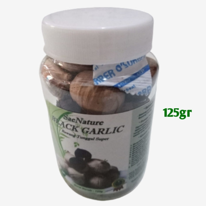 

Black Garlic Bawang Hitam Tunggal 125gr