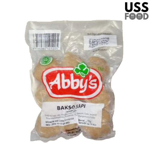 

Abby's Bakso Sapi Sachet Isi 10