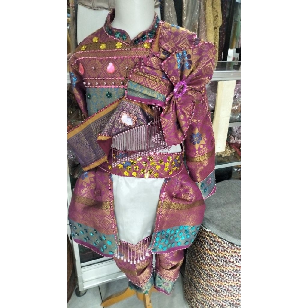 baju tari anak minang