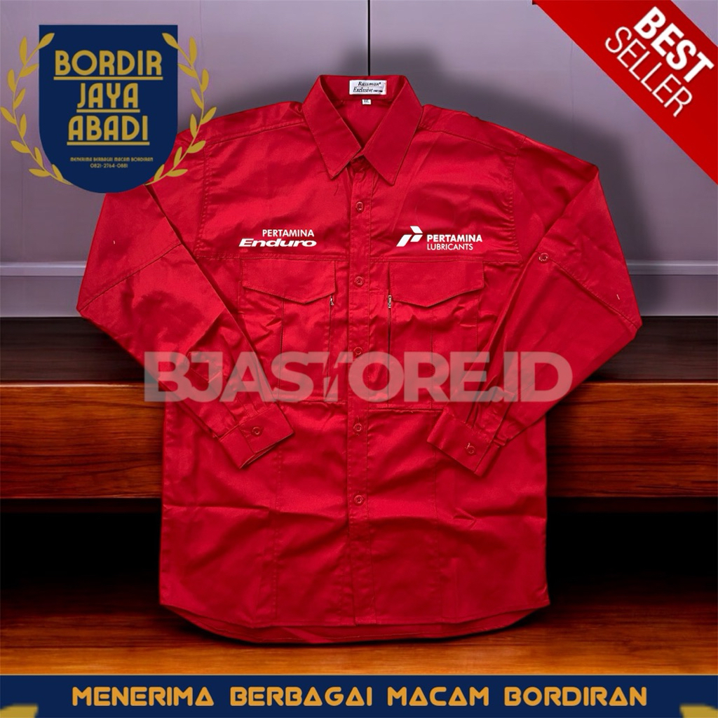 Kemeja Taktikal Pertamina Enduro