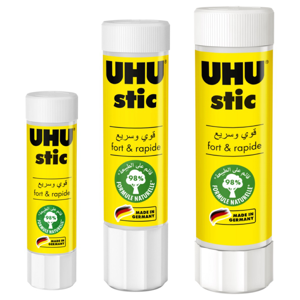 

Lem UHU stic 8.2gr 8gr Lem kertas stick stik ukuran kecil
