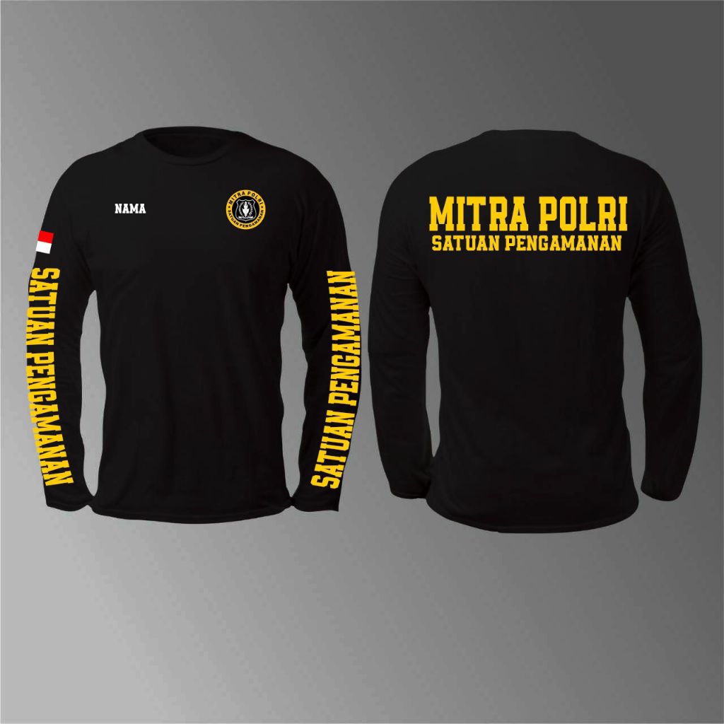 KAOS BAJU ATASAN SATUAN INI PENGAMANAN