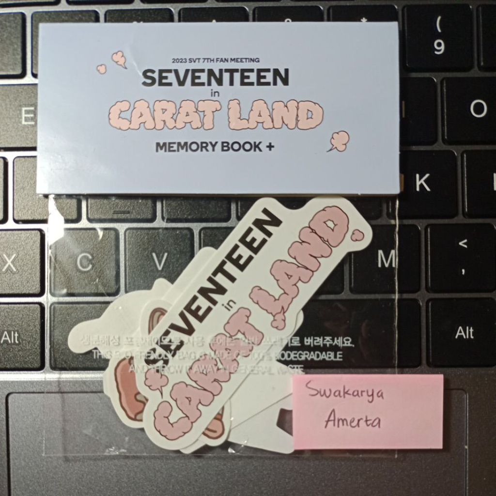 

[OFFICIAL, WAJIB BACA DESKRIPSI] Sticker sealed caratland 2023 memorybook