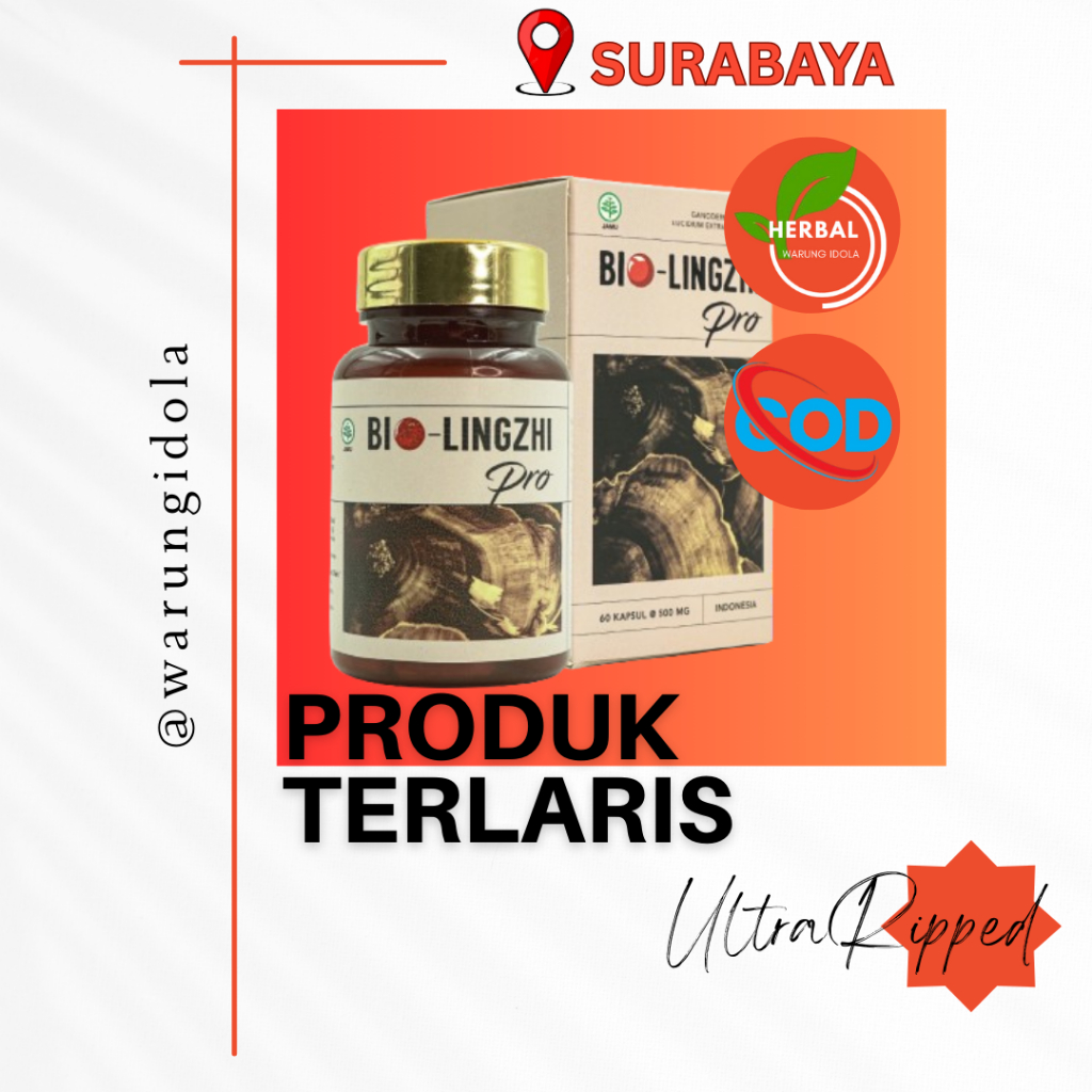Promo Warung Idola,[Distributor Resmi] Bio-Lingzhi PRO ORIGINAL - HALAL & BPOM