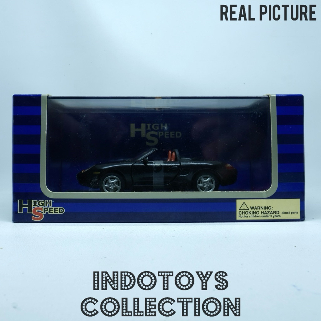 High Speed ~ Porsche Boxter Cabrio Diecast 1/43