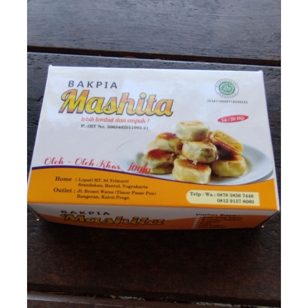 

Bakpia Mashita Isi 20