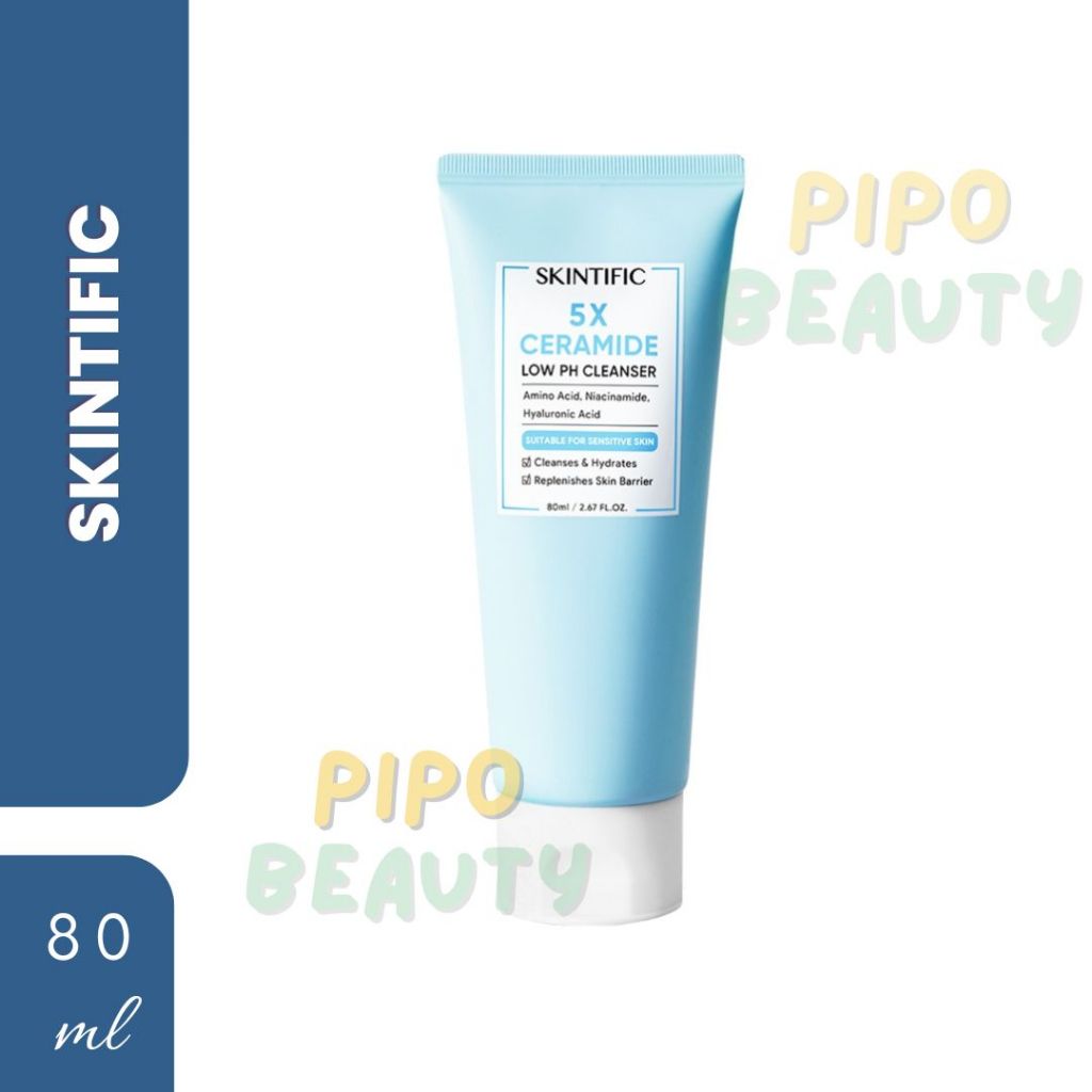 Skintific 5X ceramide low ph cleanser