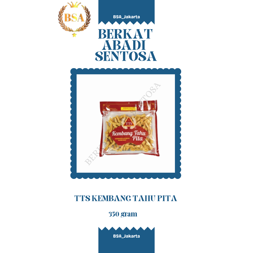 

TTS KEMBANG TAHU PITA (350 GR )