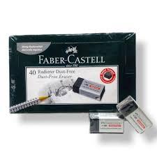 

FABER CASTELL - PENGHAPUS / SETIP / KARET KOREKSI / ERASER FC DUST FREE SMALL BLACK187299