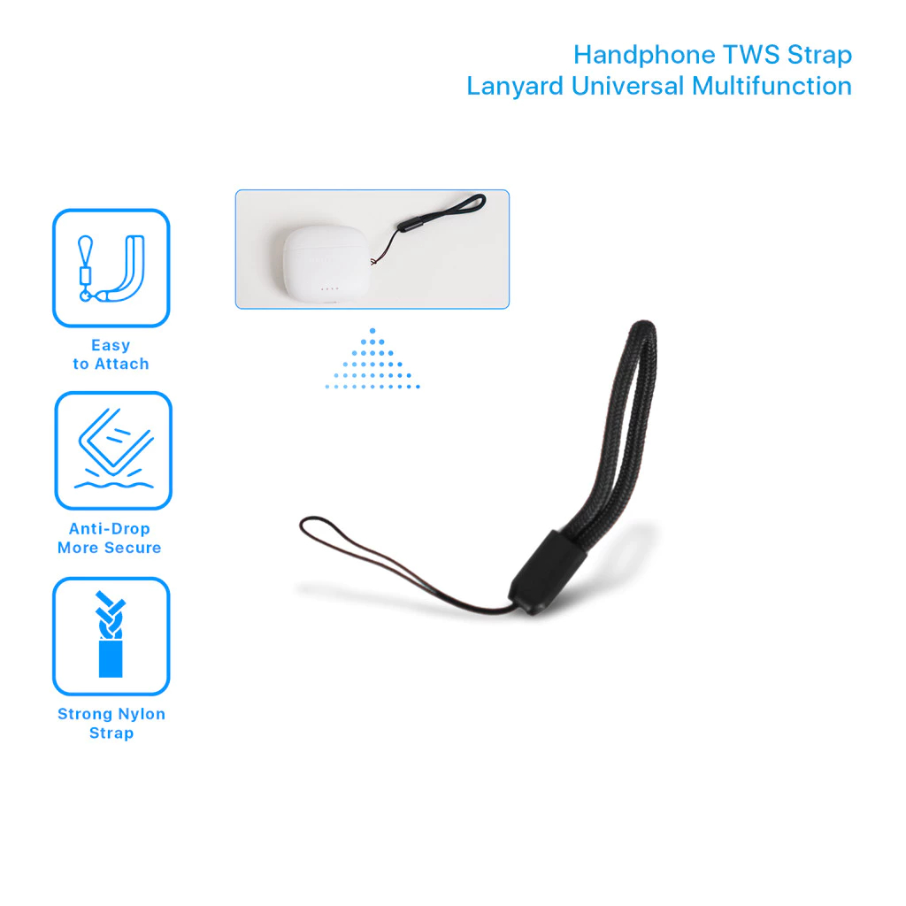 

Piyoni Tali Lanyard HP & TWS Strap Gantungan Universal Multifungsi