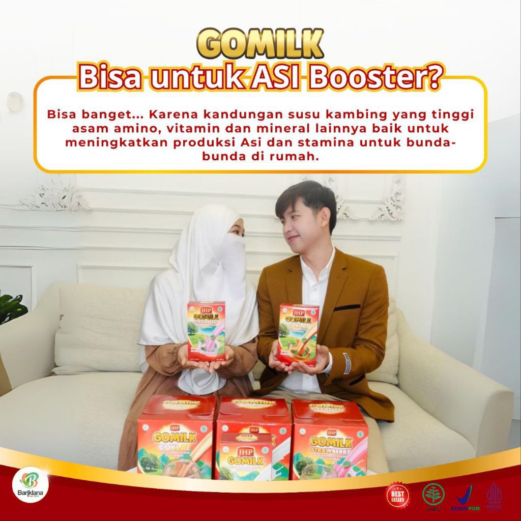 

GOMILK SUSU ETAWA UNTUK ASI BOOSTER