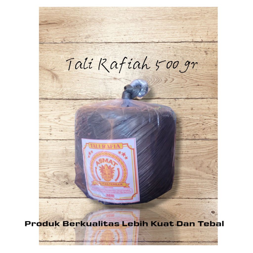 

Tali rafiah atau Tali Plastik 500gram (1/2kg)