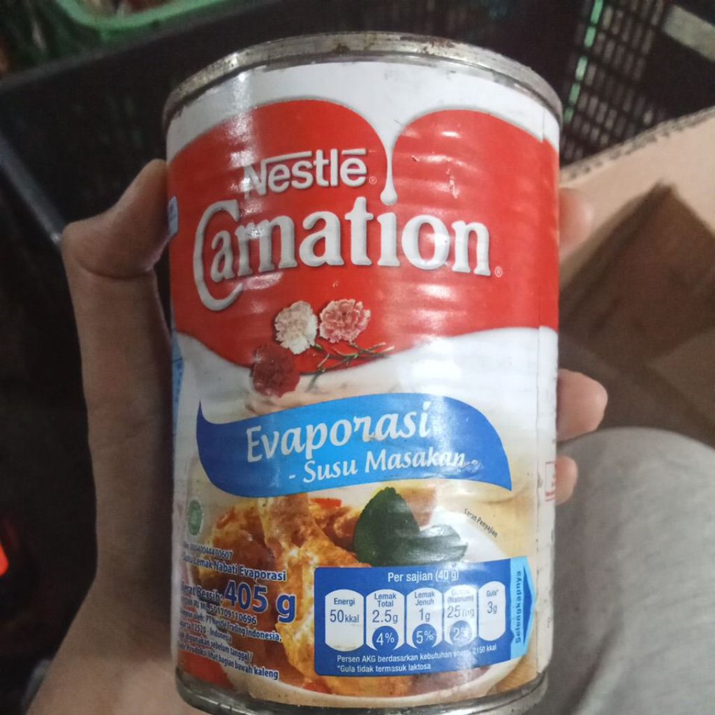 

Nestle Carnation evaporasi susu minuman kaleng Rijek kemasan - 405g