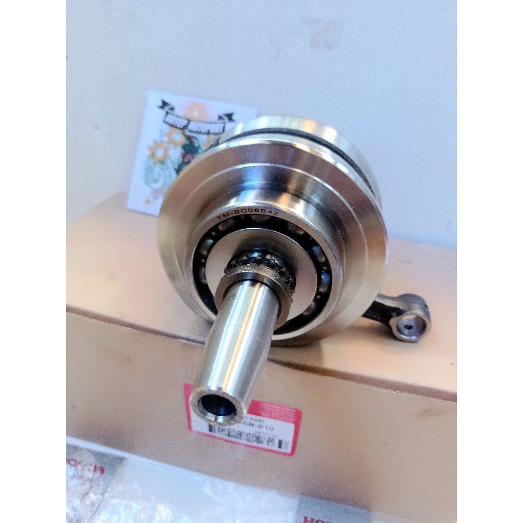 KRUK AS CRANKSHAFT ASSY HONDA TIGER TIGER NEW,MEGA PRO,GL PRO KODE KCN ORIGINAL