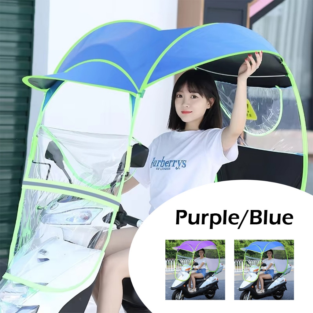 Payung Hujan Motor/Payung Motor Pelindung/ Anti Hujan Dan Panas Tenda Motor Kanopi Sepeda Motor /Pay