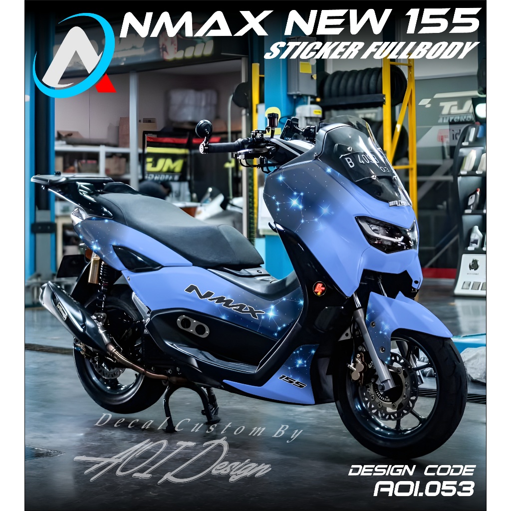 DECAL NMAX 2020 2021 2022 NEW - STIKER FULL BLOK NMAX 2020-2022  - STIKER NMAX FULL BODY