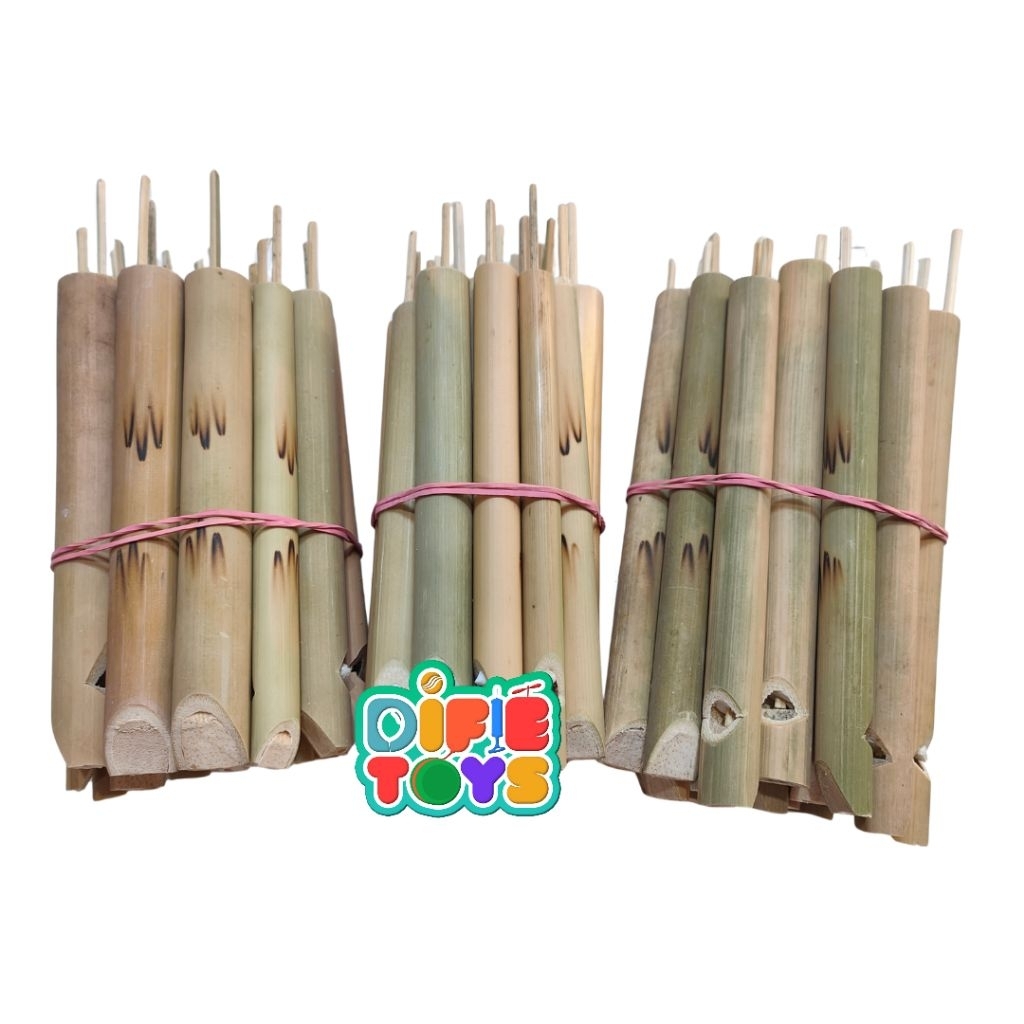 20 mainan suling bambu CURAH suara burung