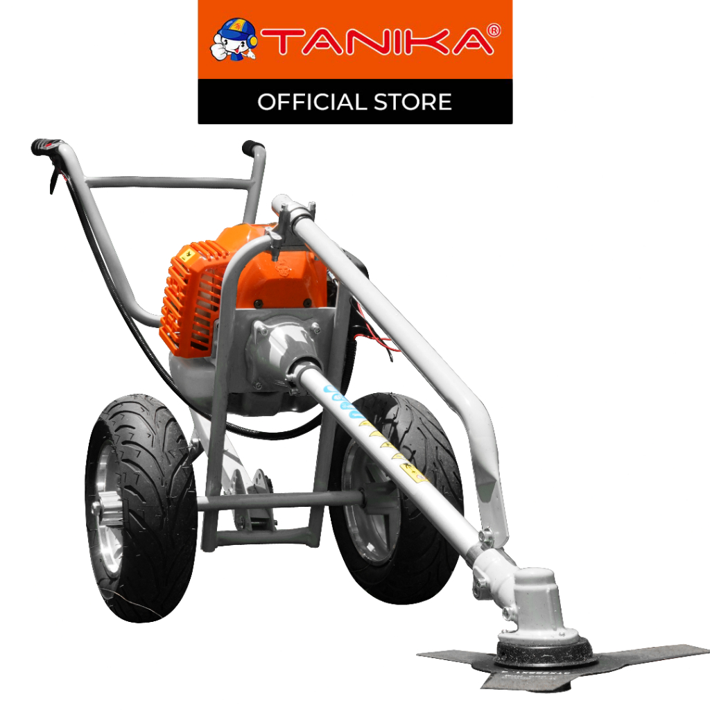 Tanika Unit Hand Push Brushcutter / Mesin Potong Rumput Dorong Tanika 438 Mow Turbo ( TK1HP2u ).