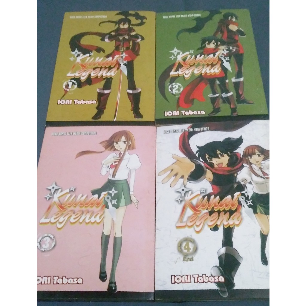 Komik/Manga Kunai Legend Vol. 1-4 Bundle