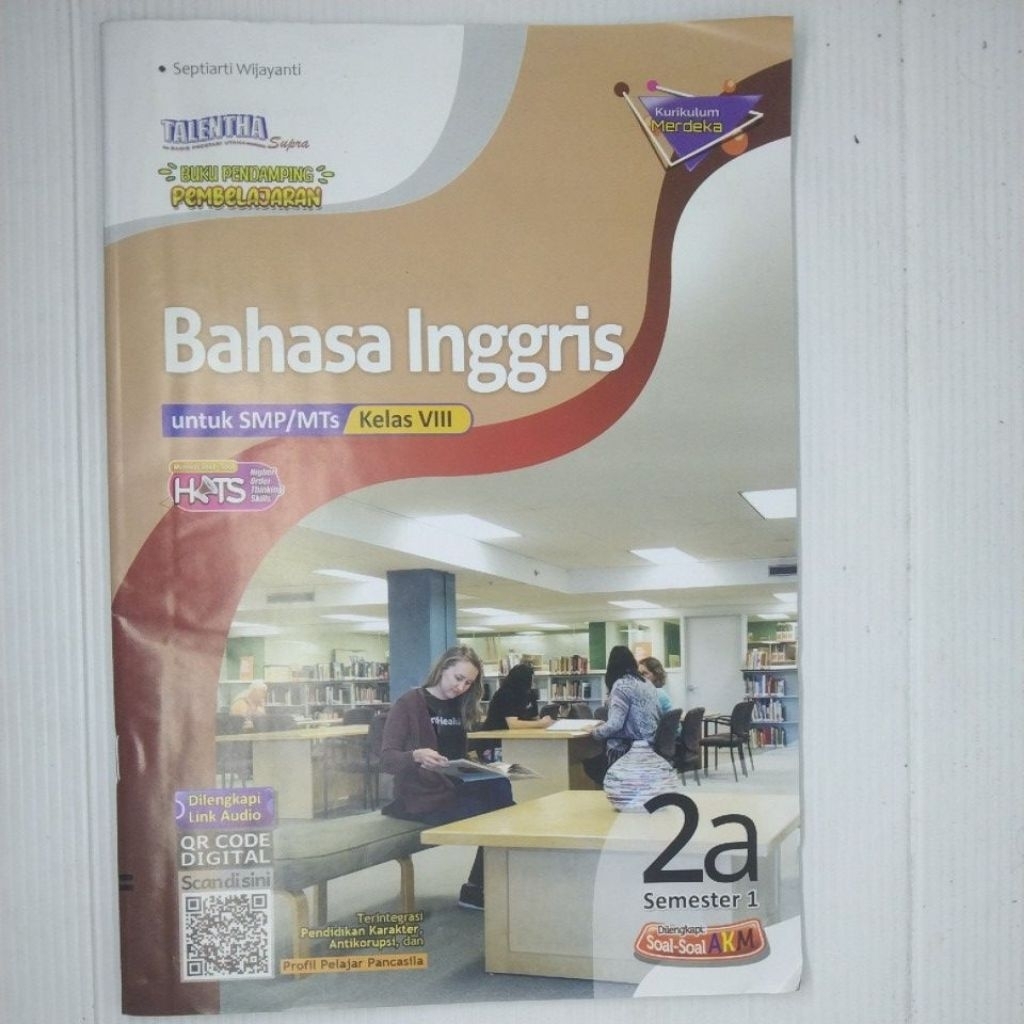 LKS SMP MTS BAHASA INGGRIS KELAS 8 SEMESTER 1 KURIKULUM MERDEKA