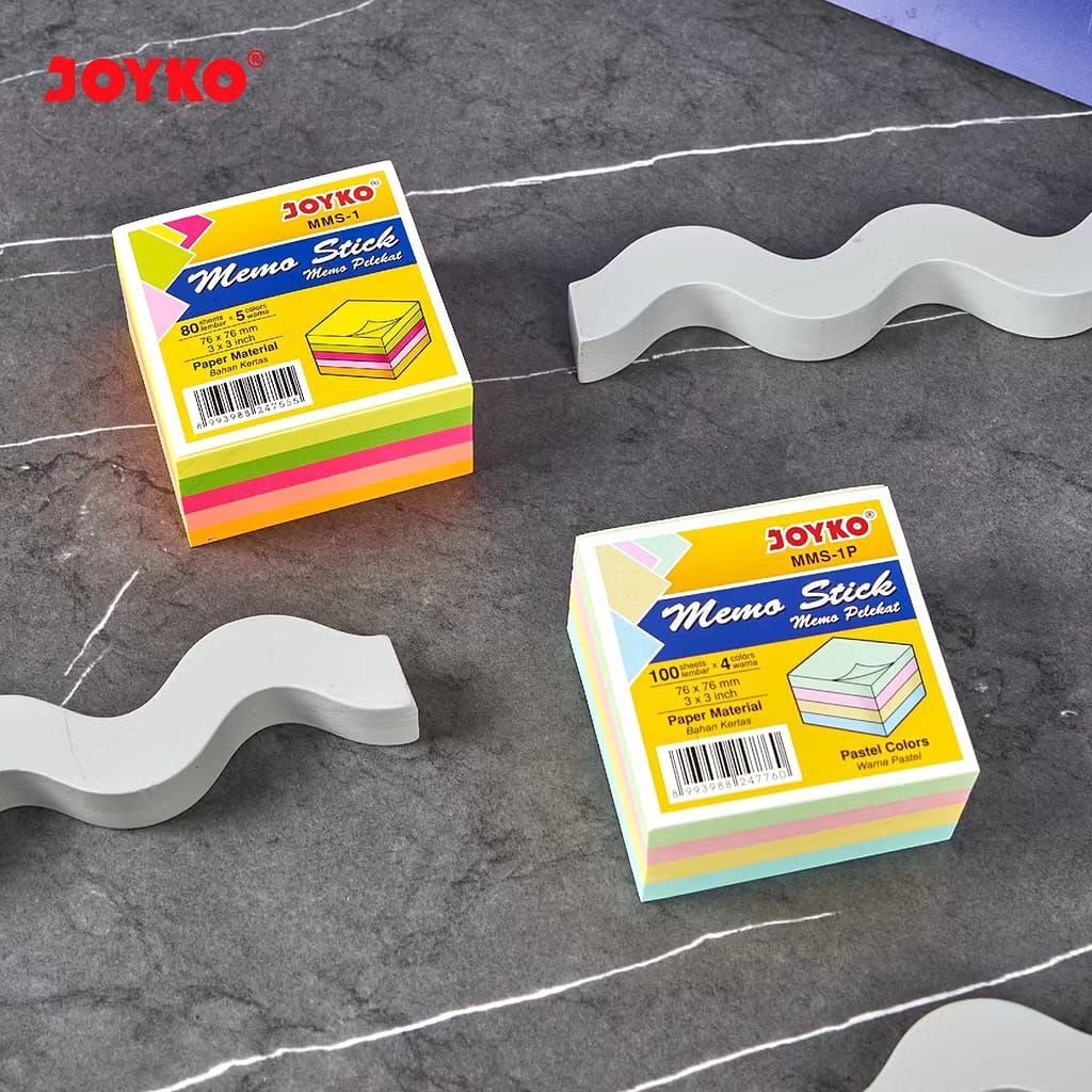 

Memo Stick Joyko / Memo Tempel 5 Warna MMS-1