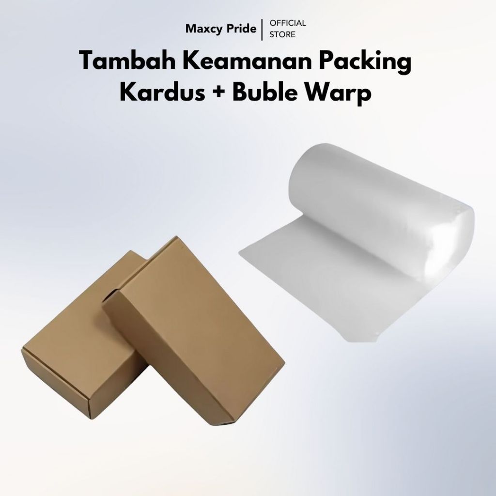 

TAMBAHAN BUBBLE WRAP / BOX UNTUK KEAMANAN PESANAN ANDA