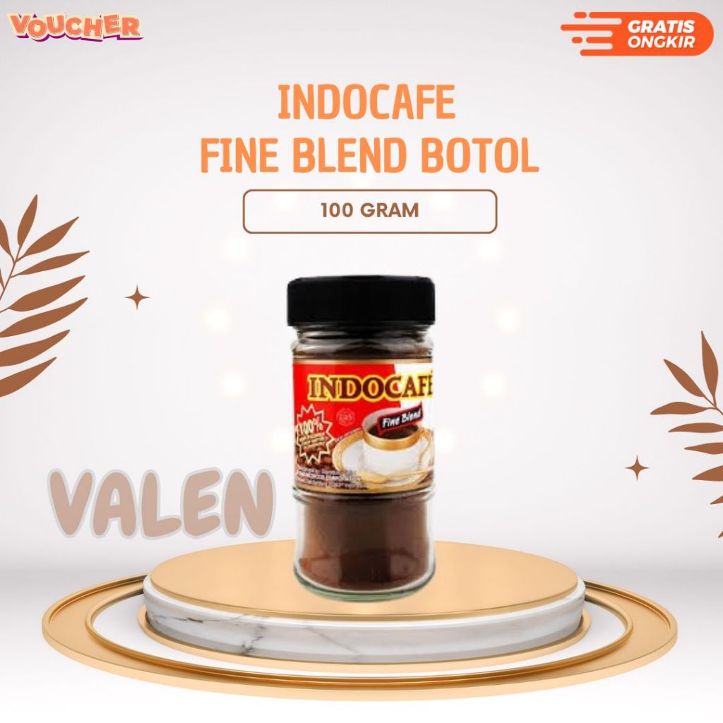

Indocafe Fine Blend 100 Gram Botol Coffee Kopi