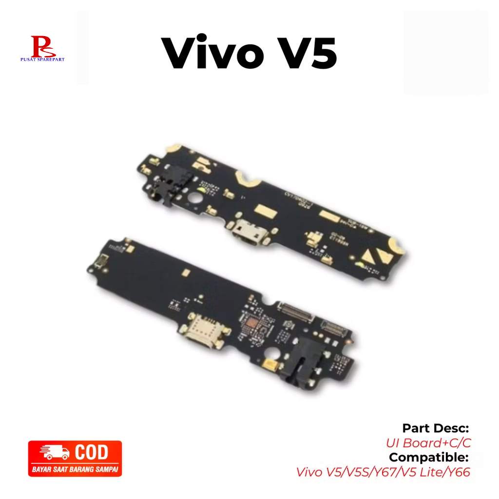 PAPAN CAS VIVO V5 | VIVO V5 LITE | VIVO V5S | VIVO Y67 | VIVO Y66 | KONEKTOR CAS HP | PAPAN PCB | PA