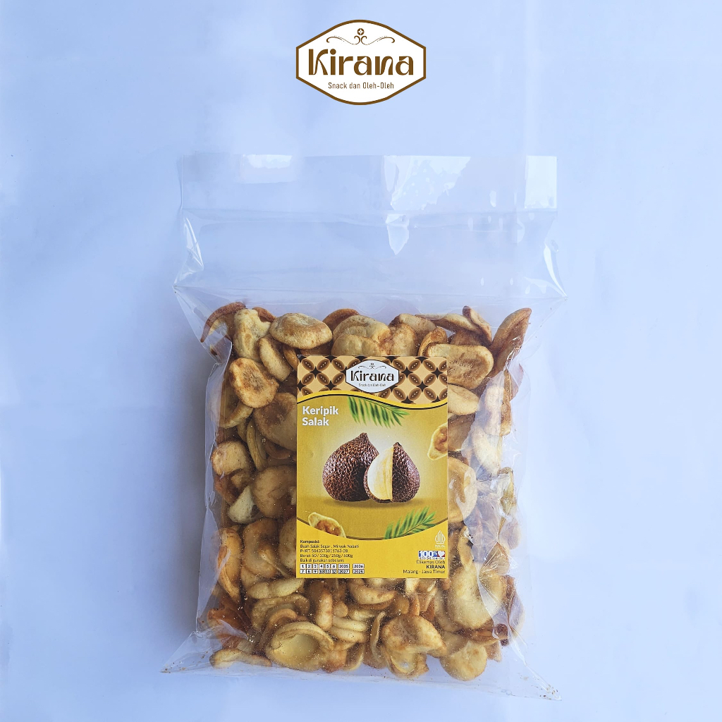 

KiranaSnackGrosir - Keripik Buah Keripik Salak 500 gr - Keripik Buah/Keripik Nangka/Keripik Apel