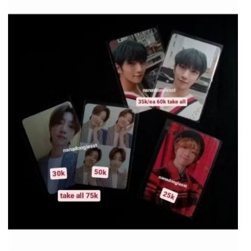 PHOTOCARD SEVENTEEN HENGGARAE GOMAGZ JOSHUA MINGHAO