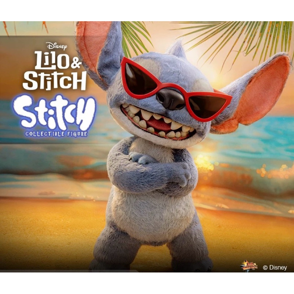Pre Order Hot Toys Stitch Collection Figure Size 39CM Koleksi Original Premium Figur Lilo and Stitch