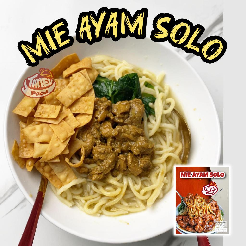 

Mie Ayam Solo TANEV FOOD Enak Lezat Ada Ayamnya Bisa Kirim Se-Indonesia