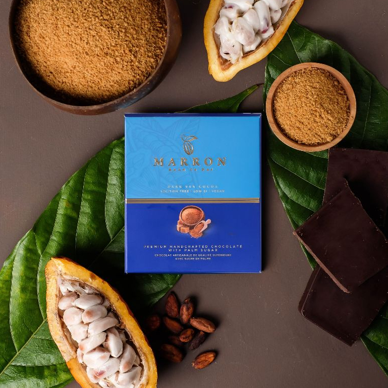 

Marron Chocolate Dark 95% Cocoa | Vegan Bali Chocolate 50gr