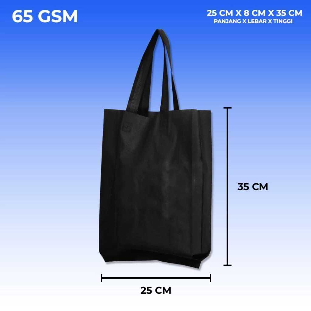 

Tote bag Polos / Tas HLS 25x35 65gsm / Goodiebag Polos Handle Lipat Samping / Harga Lusinan