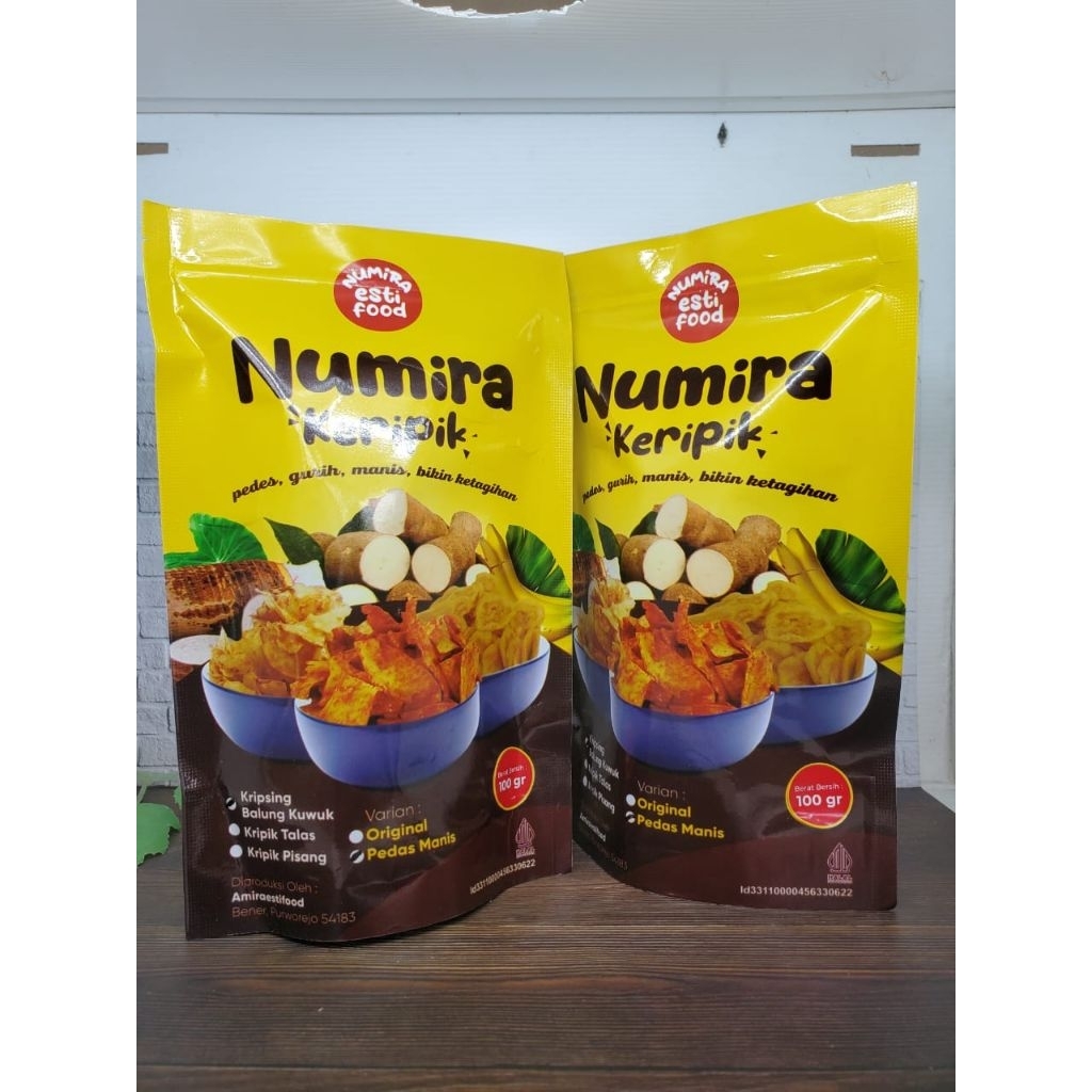 

Numira Keripik Singkong | Keripik Balung Kuwuk Pedas, Gurih, Manis | Camilan Lezat Kekinian