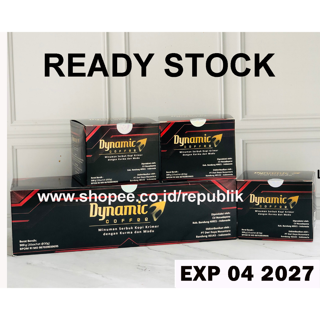 

KOPI DYNAMIC isi 30 sachet ORIGINAL