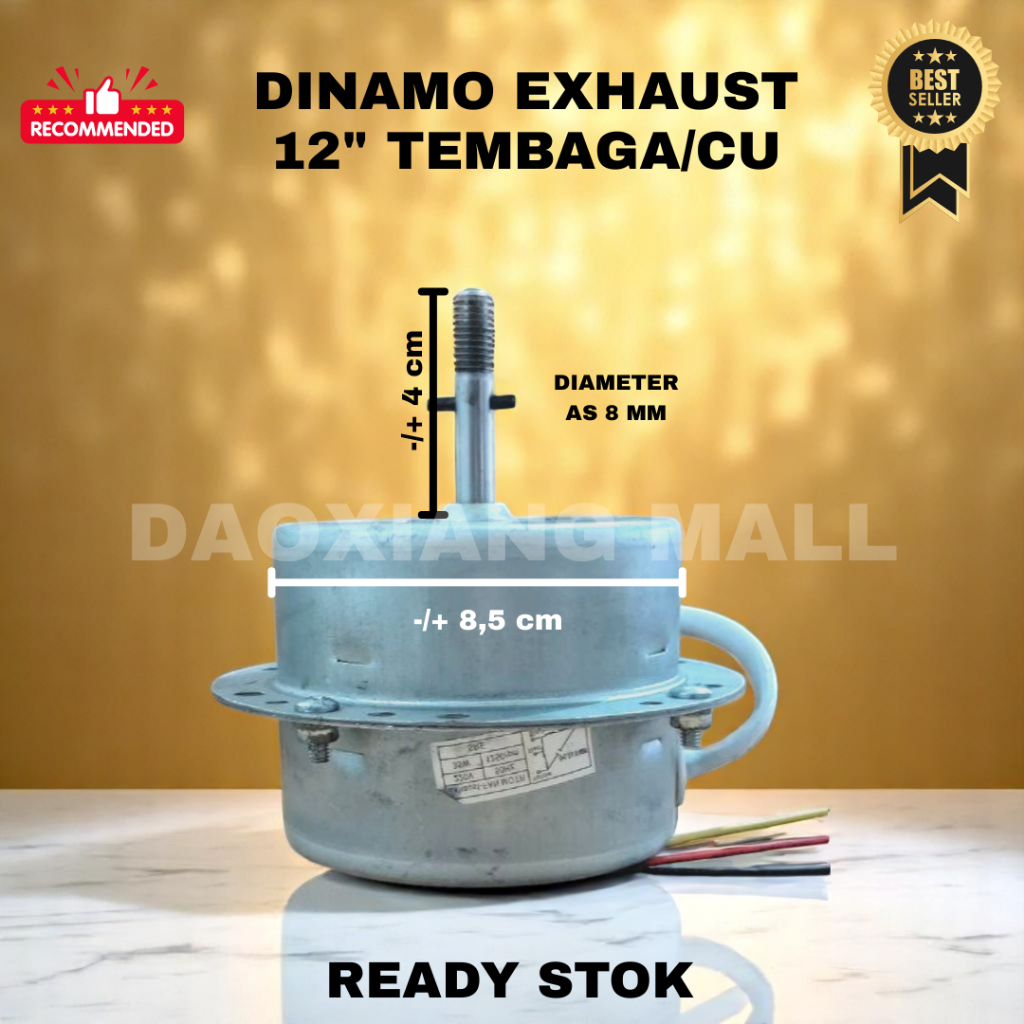 DINAMO kipas EXHAUST/hexos MASPION 8-12 inch TEMBAGA/CU/motor EXHAUST/HEXOS 8-12" MASPION TEMBAGA