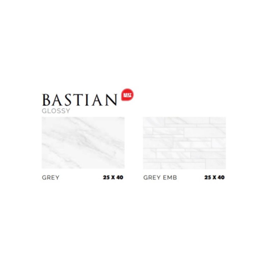 KERAMIK MERK PLATINUM TIPE BASTIAN GREY, GREY EMBOSSED UKURAN 24X40 WARNA PERMUKAAN LATAR PUTIH CORA