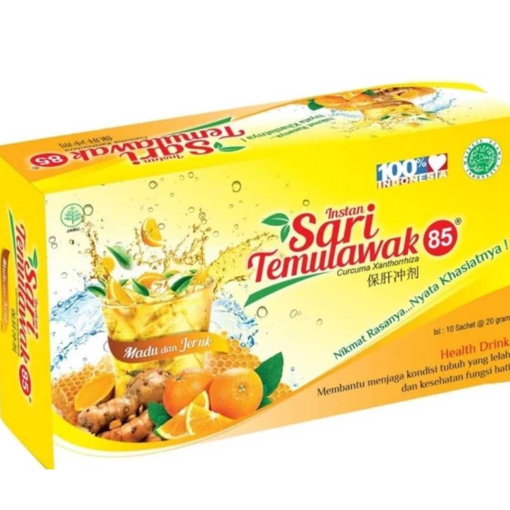 

SARI TEMULAWAK 85 (MENJAGA FUNGSI HATI DAN PENAMBAH NAFSU MAKAN)