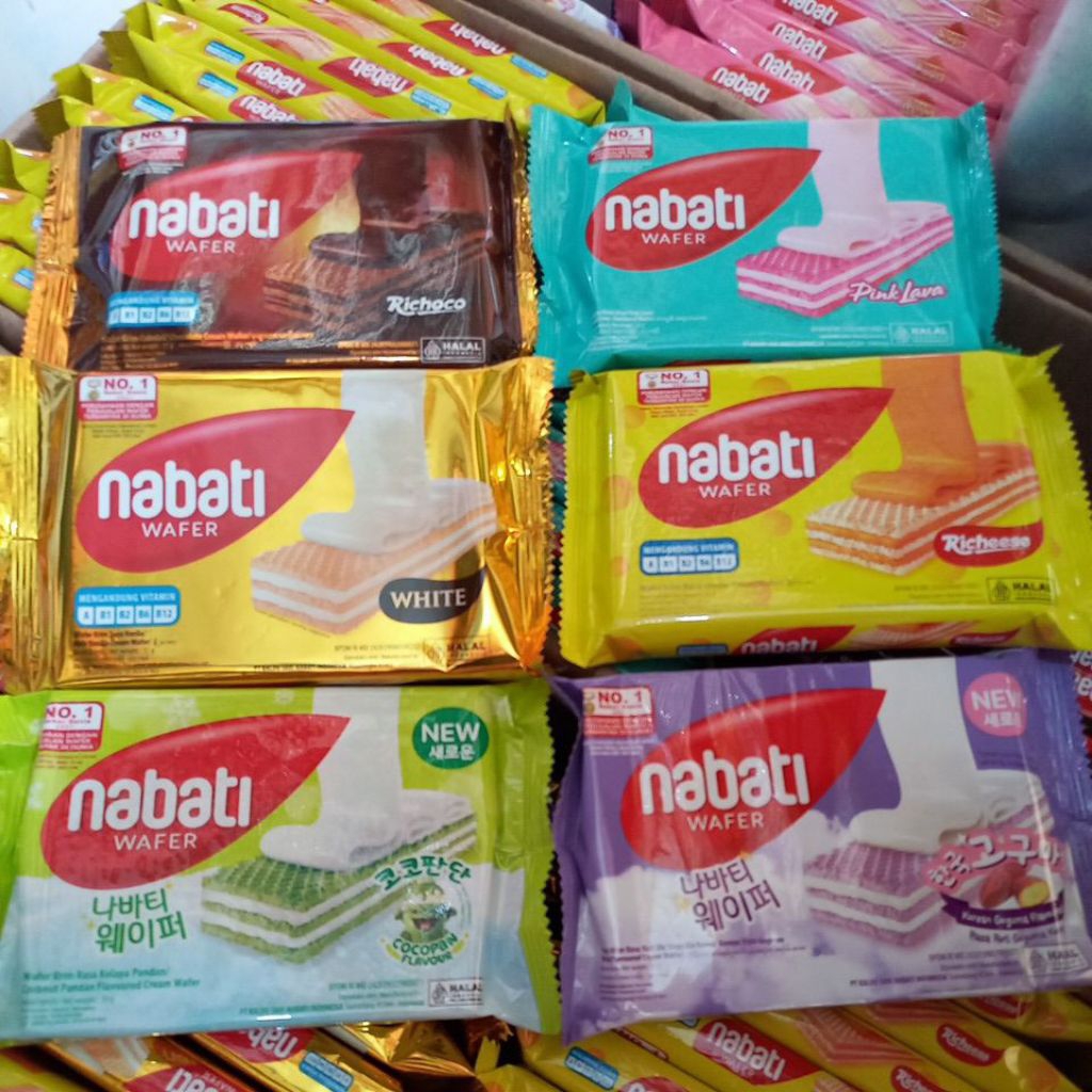 

nabati wafer uk medium berbagai rasa '♡