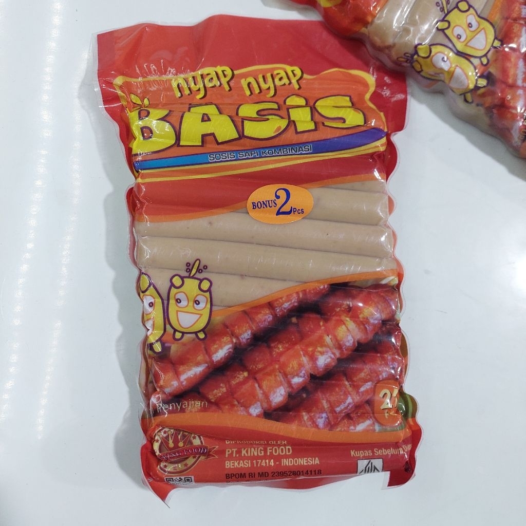 

SOSIS SAPI BASIS ISI 21 BONUS 2 BIJI JADI 23, SOSIS NYAP NYAP JUMBO