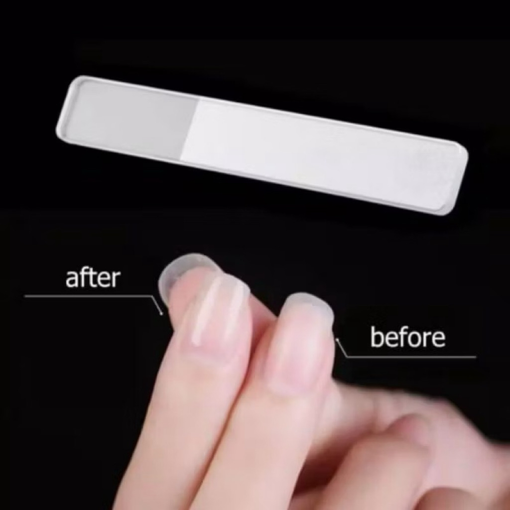 Amplas Kikir Kuku Kilap Bening Alat Manicure