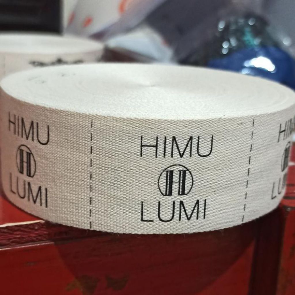 

Sablon Pita Katun 4cm (free desain) berkualitas