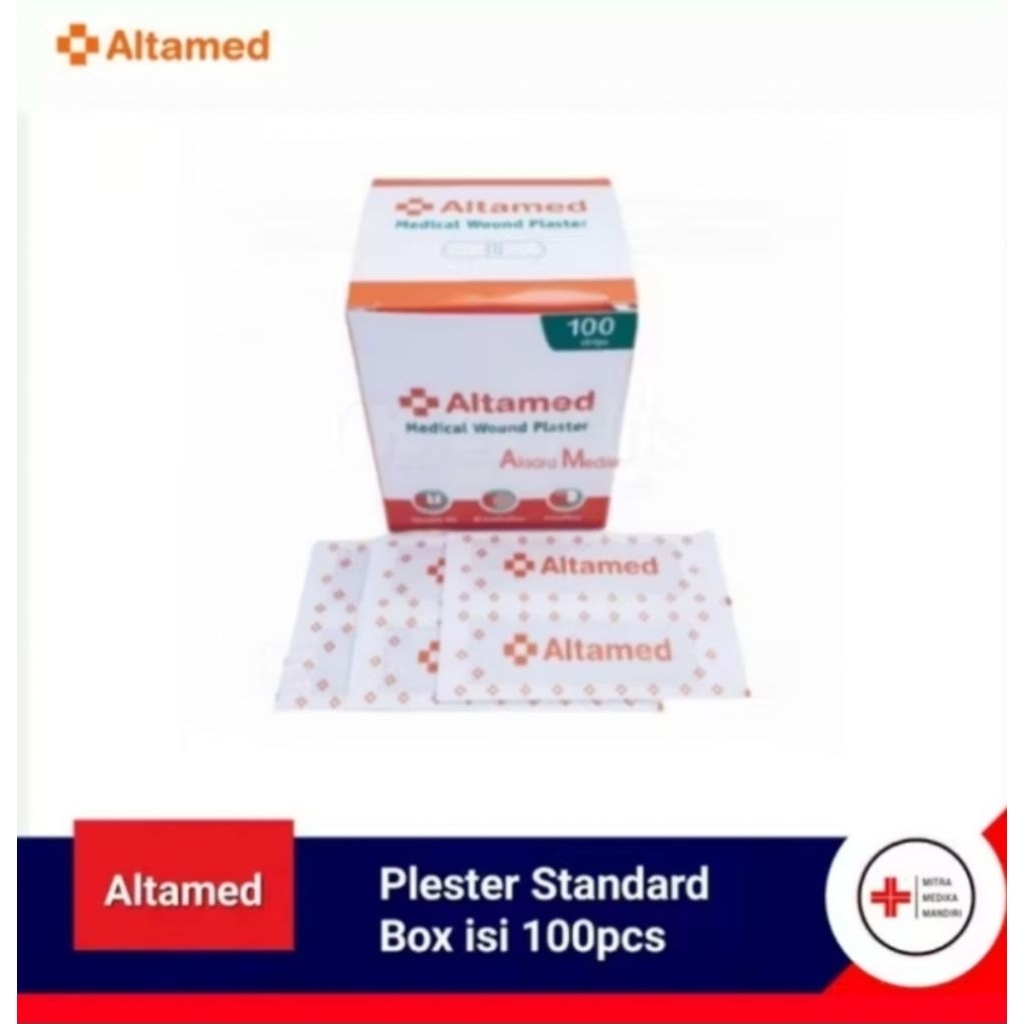 Altamed Plester Luka Box isi 100pcs Medical Wound Plester
