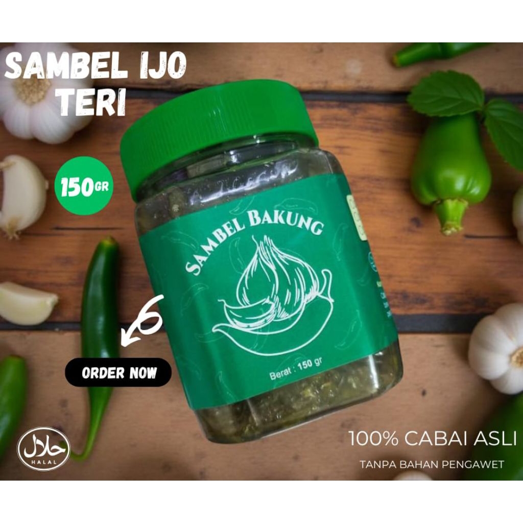 

SambalBakung-Sambel Ijo Teri-SambalPedas