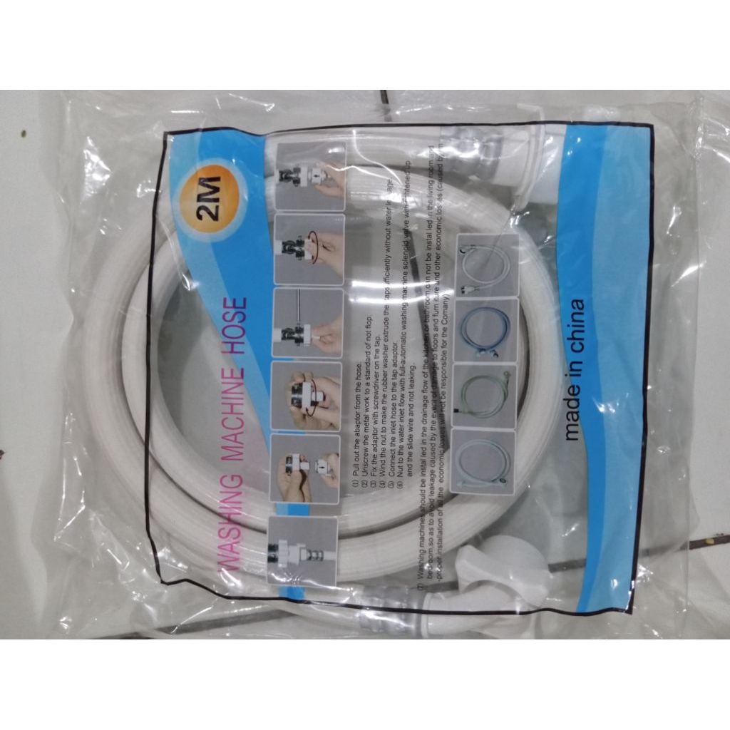 SELANG INLET MESIN CUCI/SELANG AIR OTOMATIS MESIN CUCI 2 METER
