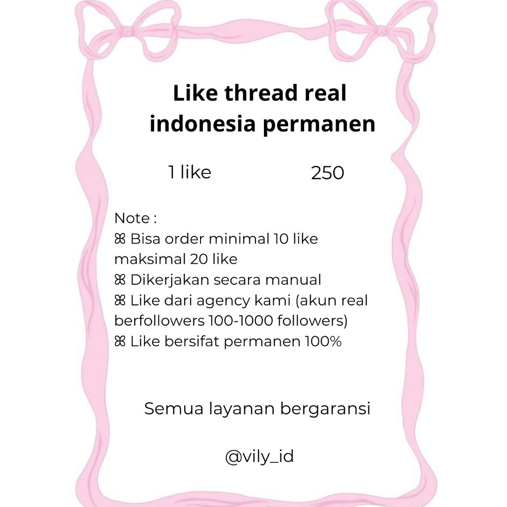 Like threads Instagram indo permanen