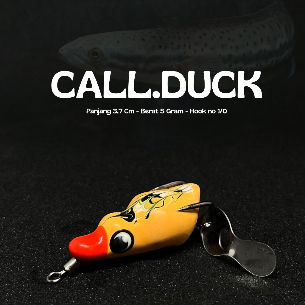 UMPAN SOFT FROG MURAH/UMPAN CASTING GABUS BERBENTUK BEBEK