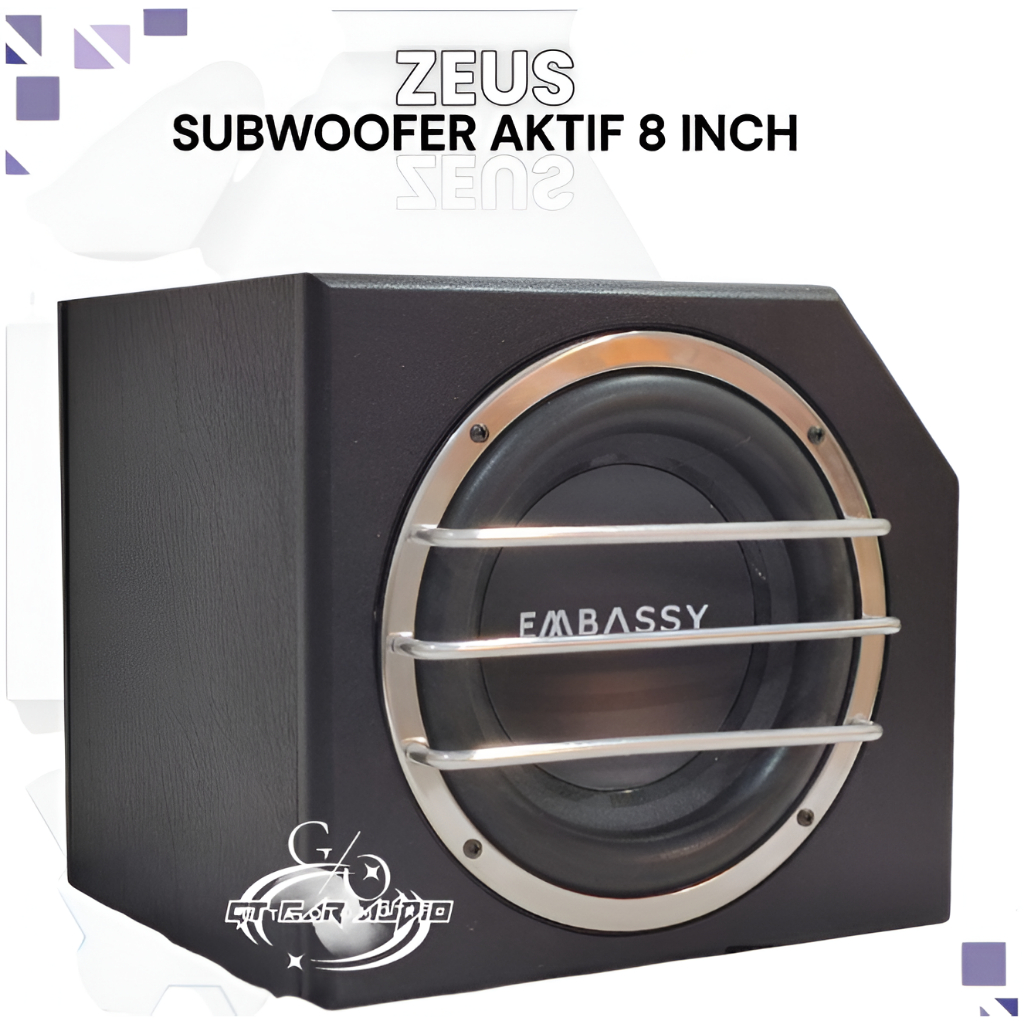 Subwoofer Basstube Kotak Aktif 8 Inch EMBASSY 8 INCH ZEUS