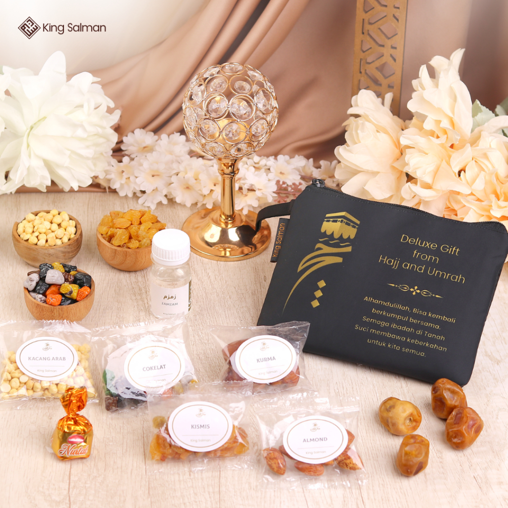 

King Salman - Oleh-Oleh Haji & Umroh MARWAH Black Pouch Non-Custom